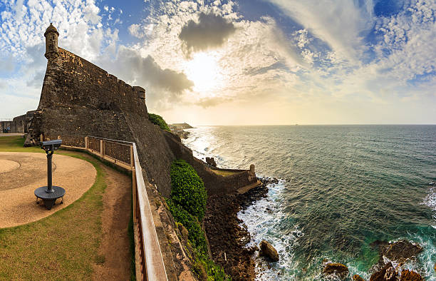 크리스토발 파노라마 - castillo de san cristobal 뉴스 사진 이미지