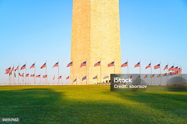 Washington Monument Usa Stock Photo - Download Image Now - Architecture, Blue, Building Exterior