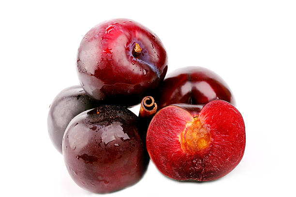 istock plum cinnamon isolated on white background 541148760