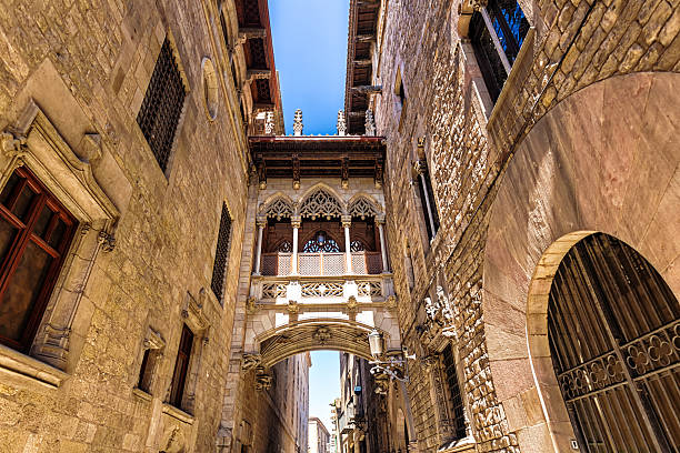 ゴチック地区のバルセロナ - gotic ストックフォトと画像