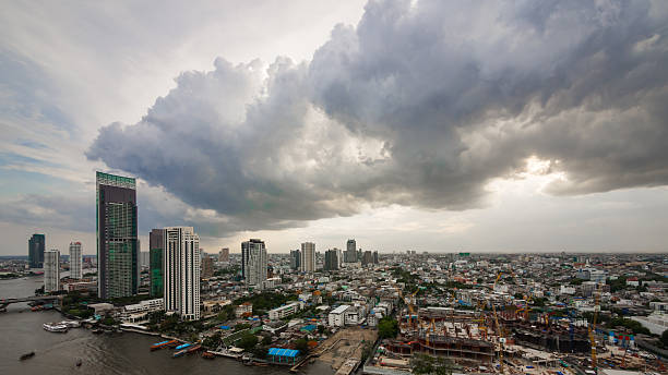 istock Panorama of Bangkok city 541150620
