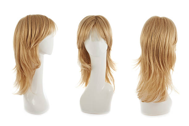 istock Hair wig over the mannequin head 541153578