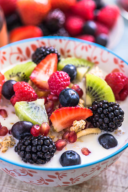 istock healthy start of summer morning, breakfast bowl 541154268