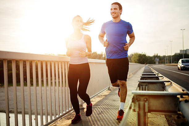 istock Beautiful couple in motion 541266278