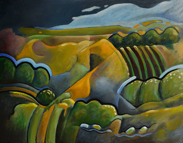 oil painting by B.M.