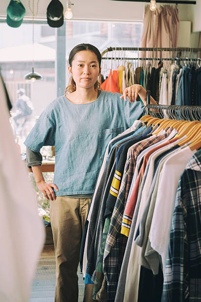 istock Japanese Clothing Shop 541268602