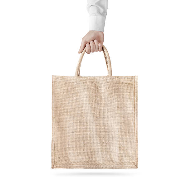 istock Blank cotton eco bag design mockup isolated, clipping path. 541269534