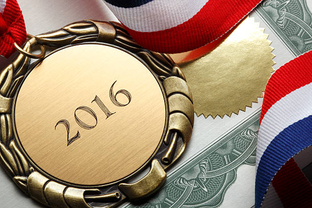 istock Gold Medal Inscribed With 