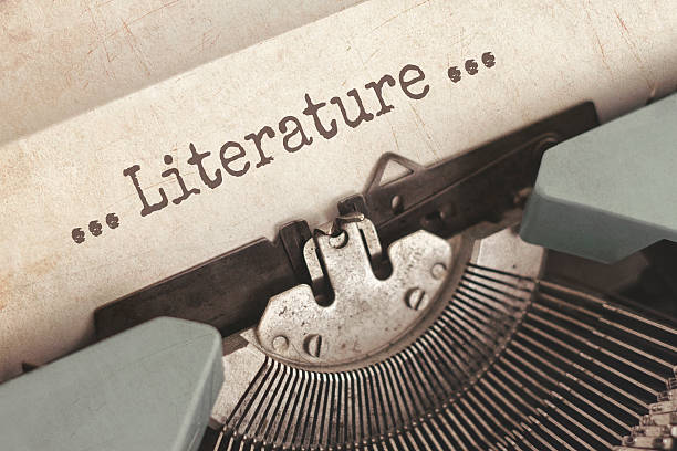 istock Vintage typewriter with textured grungy paper 541271780