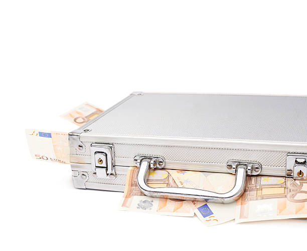 istock Suitcase full of money 541278824