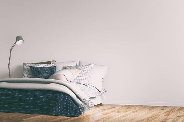 istock Retro styled bedroom with decoration 541280394