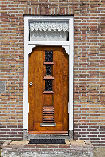 istock Wooden door, Netherlands 541280578