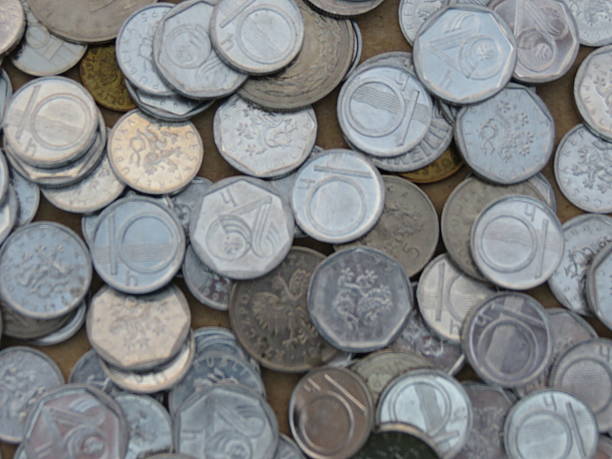 istock Czech korunas coins 541289394