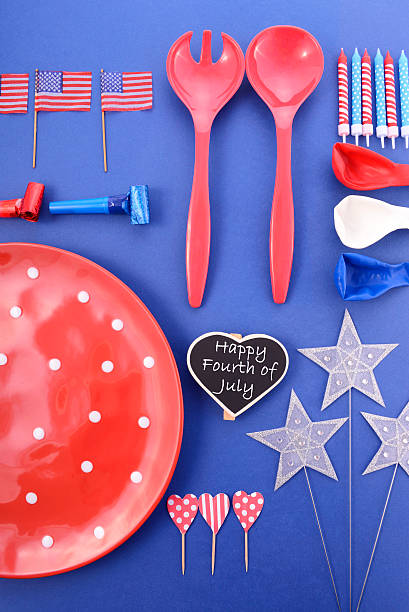 istock Happy Fourth of July BBQ and Party Table 541289834