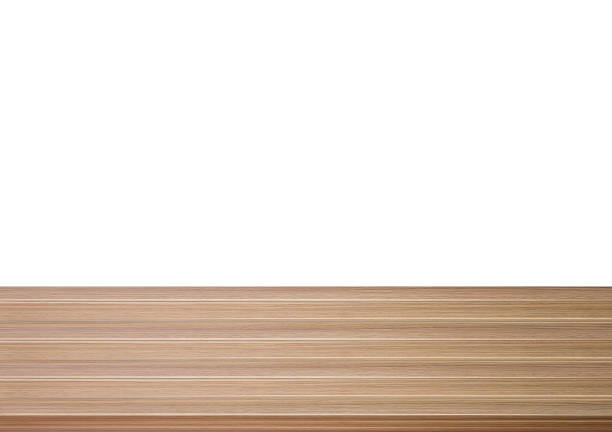 istock Table top of wooden lines texture 541296008