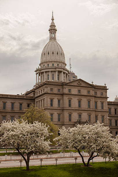 istock Michigan State capitol building in Lansing, MI 541296366
