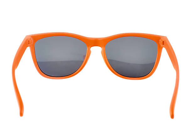 istock Orange sun glasses isolated 541297218