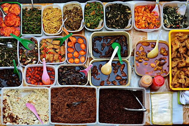 istock Malaysian Food background 541300932