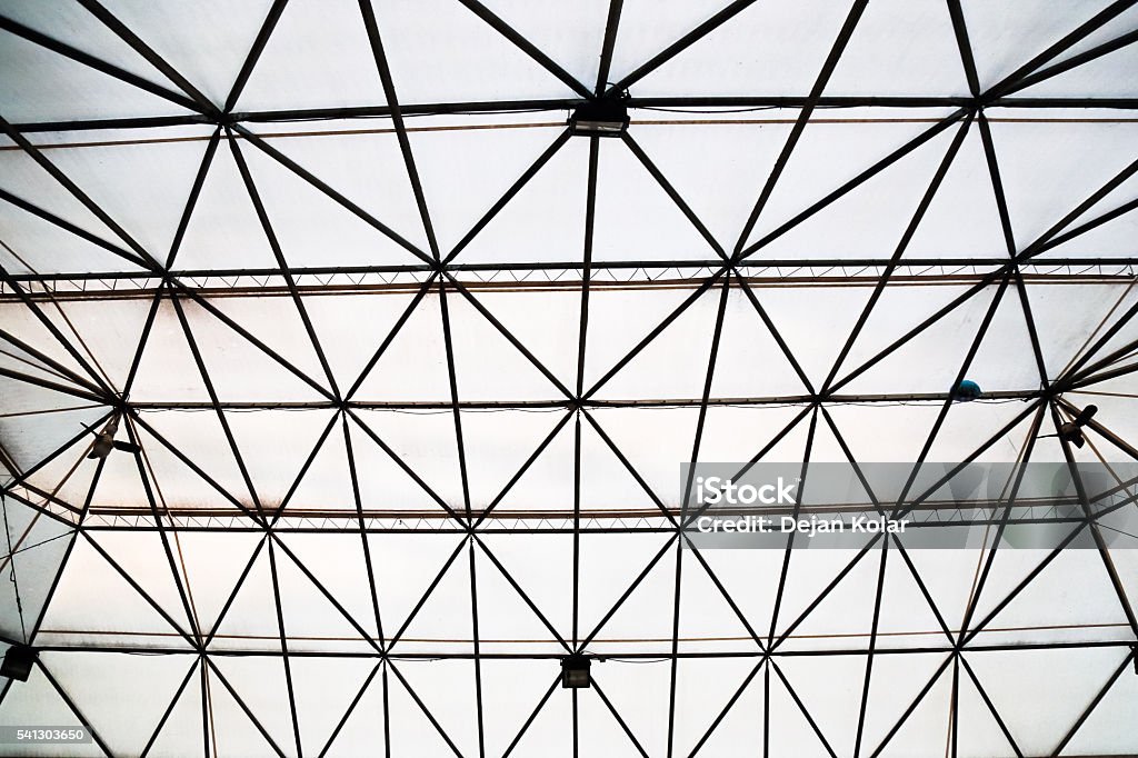 Triangular Frame Building Abstract Triangle Steel Construction Frame Stock Photo - Download Image ...