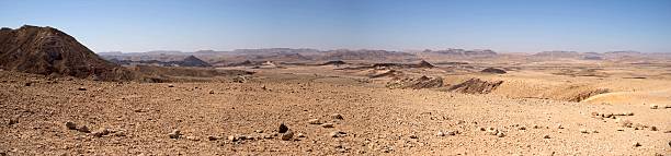 istock Wide angle panorama of Desert landscape 541305572