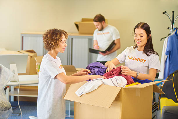 istock volunteering at a local charity 541306776