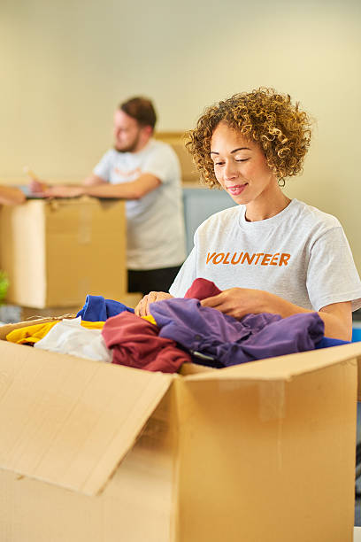 istock helping out at the charity 541307626
