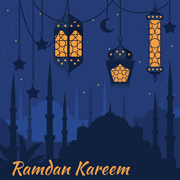 illustrations, cliparts, dessins animés et icônes de kareem ramadan saints islamiques nuits, ramadan latern, saint-fest - east asian ethnicity