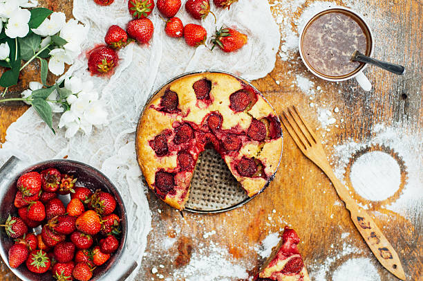 istock Serving homemade strawberry cake 541312164