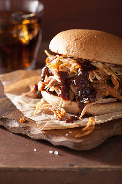 istock homemade pulled pork burger with coleslaw and bbq sauce 541566276