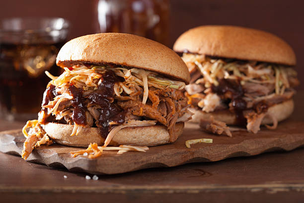 istock homemade pulled pork burger with coleslaw and bbq sauce 541566438