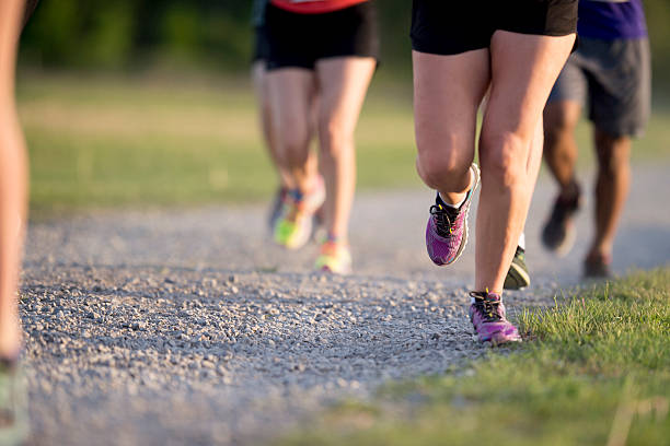 istock Runners Feet on a Gravel Trail 541567834