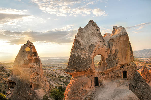 cappadocia sunset cappadocia sunset cappadocia photos stock pictures, royalty-free photos & images