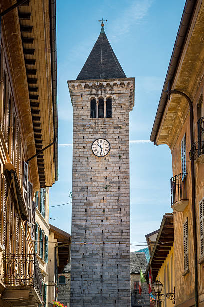 church in Cannobio at Lake Maggiore