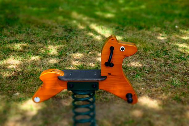 Playground detail in a French park