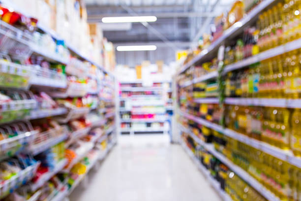 istock blurred of supermarket. 541575942