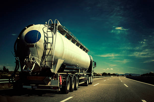 istock Tanker on the road 541576110