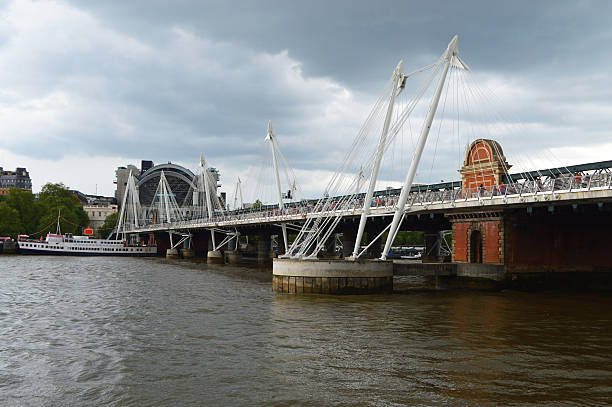 istock Golden Jubilee Bridges london 541578172