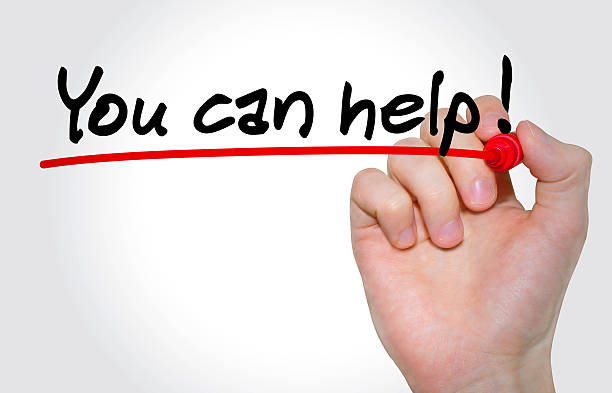 istock Hand writing You can Help! with marker, Business concept 541580314
