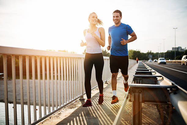 istock Beautiful couple in motion 541584566