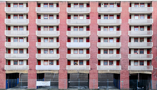 Brutalist Architecture Building in London