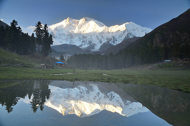 istock Nanga Parbat mountain at Fairy meadows 541592538