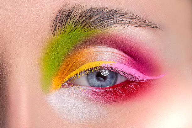 istock Woman eye with beautiful makeup 541596490