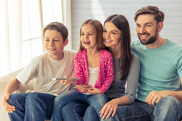 istock Family at home 541596828