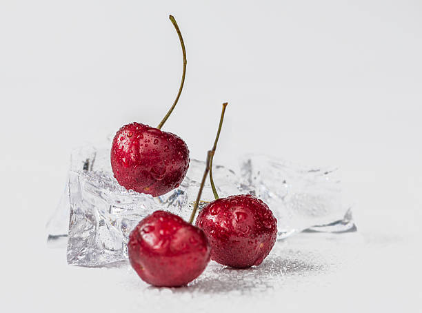 istock Group of fresh cherry in stuido shot 541597598