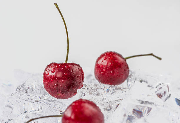 istock Group of fresh cherry in stuido shot 541597772