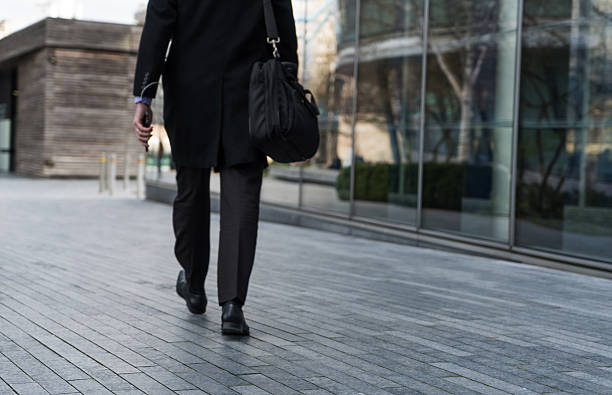 istock Office Workers walking in the Business District 541598776