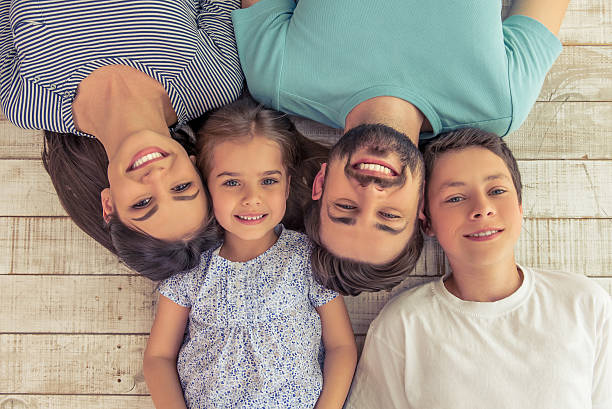 istock Happy family together 541599308