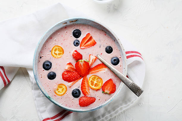 healthy summer breakfast smothie