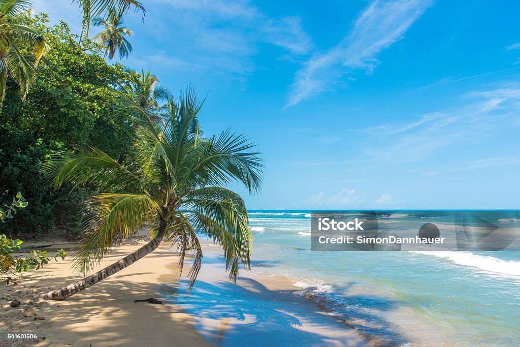 Playa Chiquita - playa cerca de Puerto Viejo, Costa Rica - Foto de stock de Costa Rica libre de derechos