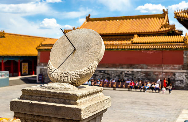 istock Ancient sundial in the Forbidden City - Beijing 541601770